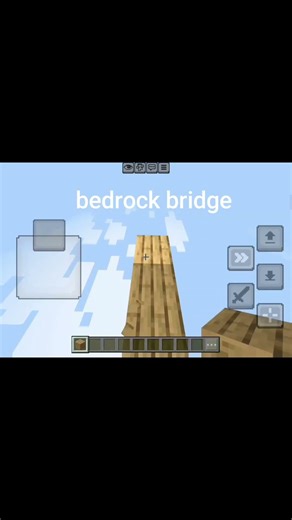 bedrock bridge vs java bridge #minecraft #bridge #edit