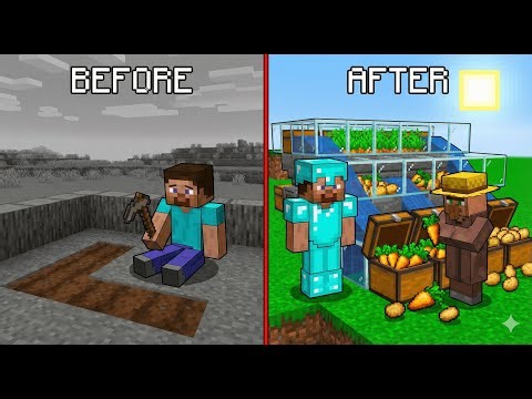 STOP Farming Manually! 🛑 Easiest Automatic Villager Farm (Minecraft 1.21)