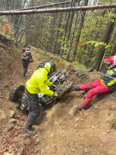 ATV trail ❗️front flip❗️ #atv #atvromania #endurolife | ATV Life Romania