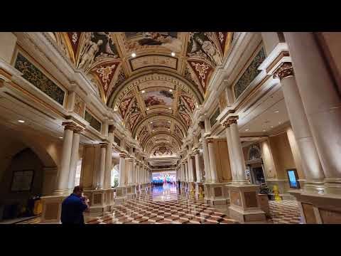 Venetian Las Vegas Lobby at 6am on a Tuesday