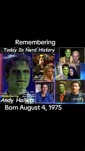 Remembering Andy Hallett, born August 4, 1975 and passed away March 29, 2009.