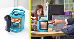 This Tiny USB-Powered Microwave Lets You Heat Your Lunches Right At Your Desk