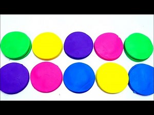 Learn Numbers with Play-Doh Molds - School for Kids