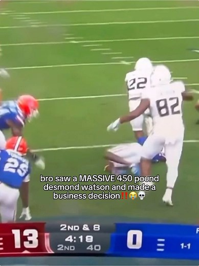 Desmond Watson's Epic 90° Turn in College Football