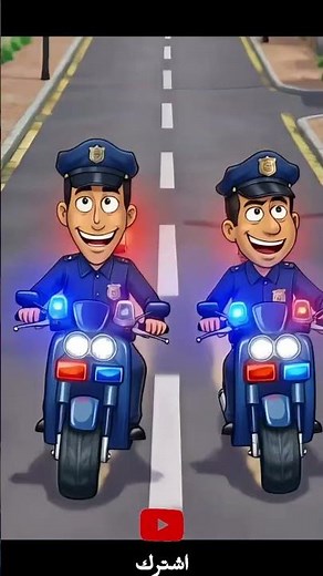 🚨👮 Run Thief Run! | Run, Thief! | Funny Arabic Kids Cartoon Police Song 🎶✨