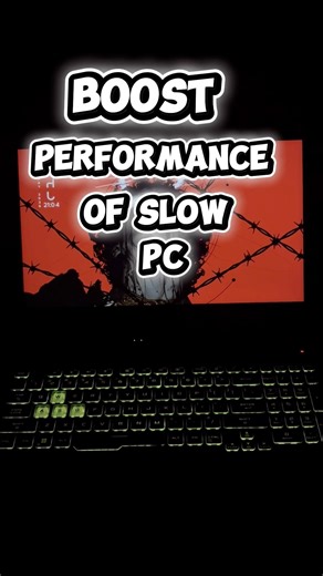 Boost Your PC Performance in 60 Seconds 🚀 #shorts #pc