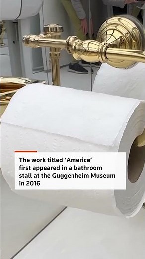 🚽 Gold toilet sells for $12 million