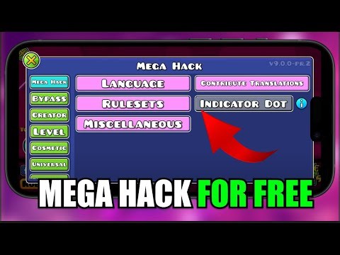 How I Got Mega Hack v9 for Free ✅ Download Geometry Dash Mod Menu (EASY)