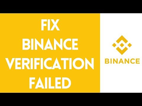 How To Fix Binance Verification Failed | Intermediate Verification Failed Solution (2022)