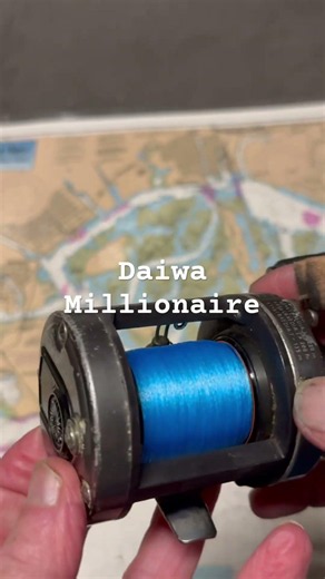 Daiwa Millionaire Fishing reel for the day #fishing