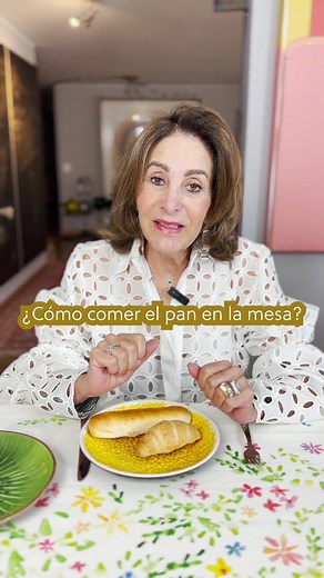 ¿Cómo comer el pan? #etiqueta #protocolo #etiquetayprotocolo #apasionadosdelamesa