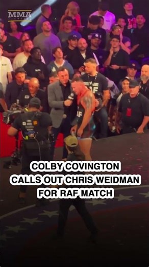 Colby Covington CALLS OUT Chris Weidman after win at RAF 07 in Tampa