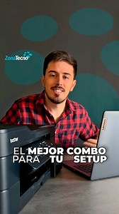 1.4K views | ✨ ¡El combo perfecto para tu setup está acá! ✨  Notebook Lenovo IdeaPad Slim 3 i7-13620H: Potencia y velocidad con 16GB RAM y 512GB para que todo fluya.  Impresora Multifunción Brother DCP-T720DW InkBenefit Tank: Imprime, escanea y copia con calidad y eficiencia.  ¿Qué nos falta en nuestro setup? ¡Te leemos!  #ZonaTecno #Notebooks #Brother #Lenovo #Uruguay | ZonaTecno | Facebook
