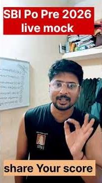 🔴 SBI PO 2026 Prelims LIVE Mock Test | PracticeMock App | 26 June 2026