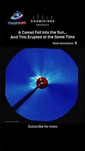 A Comet Hit the Sun — Then This Exploded on the Other Side 😳