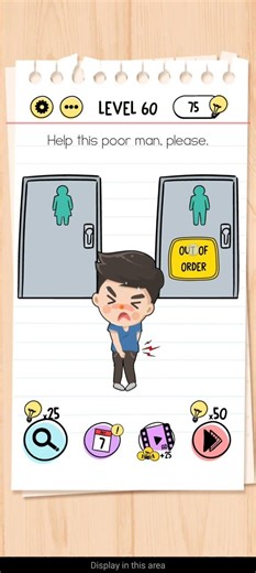 Brain Test Level 60 #games #braintestsolution #puzzlesolver