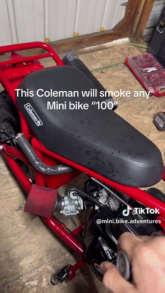 Fastest Mini Bike Around | Coleman Mini Bike Speed