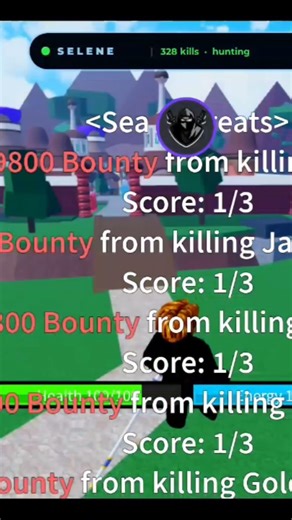 auto bounty Selene #roblox #bloxfurit #bloxfurit #autobounty #onepiece #trex #robloxgames #gaming