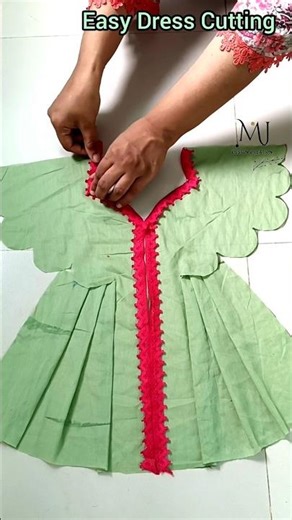 easy dress cutting tutorial#shorts #dresscutting #sewingtutorial#shorts#dresscutting#sewingtutorial