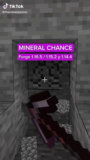Explorando... MINERAL CHANCE en JAVA FORGE [1.16.5 / 1.15.2]