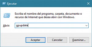 GPUPDATE - Forzar la actualización de directivas