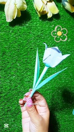 Beautiful Flower🌷Idea 💡#artandcraft #tonniartandcraft #viralshort