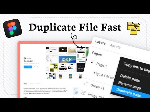 How to duplicate a Figma file (Project Clone Tips)