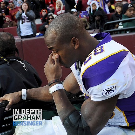 55K views · 382 reactions | Adrian Peterson on the unshakeable positive mindset that fueled his legendary 2012 comeback from a torn ACL. #AdrianPeterson #nfl #football | Graham Bensinger | Facebook