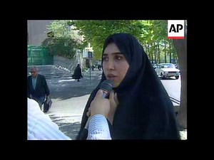 Iran - New president Mohammed Khatami