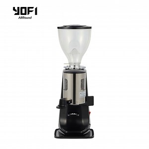 [Hot Item] Small Compact 370W High Pressure Electric Commercial Espresso Grinder Custom Adjustable Coffee Bean 120V 220V Coffee Grinder