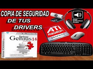 Como Hacer Una Copia de Seguridad de Nuestros Drivers!!! - Con Drivers Genius Professional 14