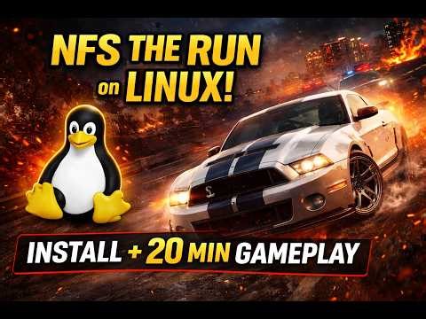 NFS The Run on Linux 🔥 Install + 20 Min Gameplay | CachyOS Gaming
