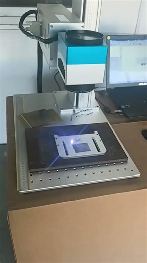 50W JPT M8 fiber laser marking machine for metal and non metal #lasermarkingmachine