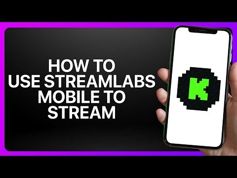 How To Use Streamlabs Mobile To Stream On Kick 2025! Tutorial