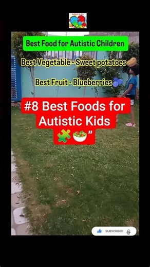 Best Foods for Autistic Kids 🧩🥗 #autism #autismawareness #health #asd #dietplan #shorts #ytshorts