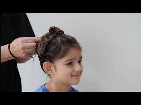 Roman Hair Dressing tutorial - Young Girl's hairstyle