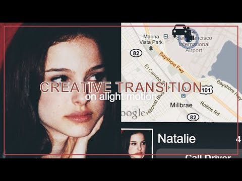 Advanced Iphone map transition tutorial | Alight Motion #3