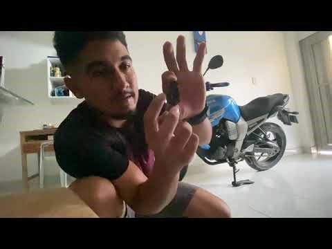 YAMAHA FZ16 installing luxury turn signals step by step!!