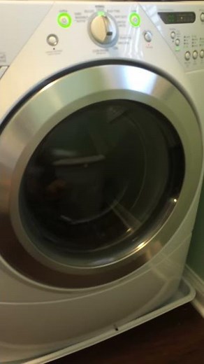 Whirlpool front load washer squeaking while spinning