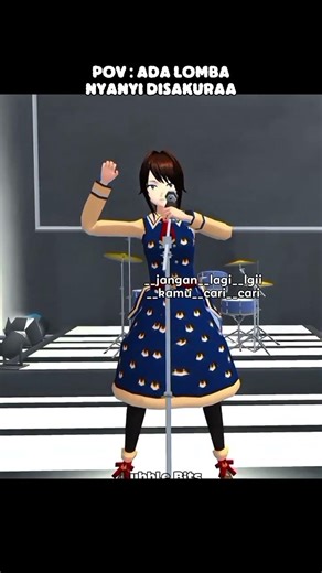 Pov : lomba nyanyi di game sakura😂🤣 #sakuraschoolsimulator #sakuralucu #funny