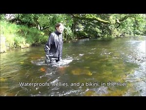 Rainwear in the river - British Summer Beachwear 2012 - The Trailer!