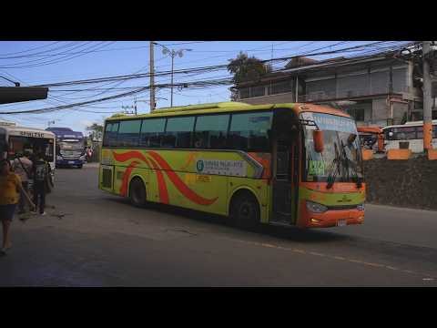 Philippines, aircon bus ride from Starmall to SM City San Jose Del Monte