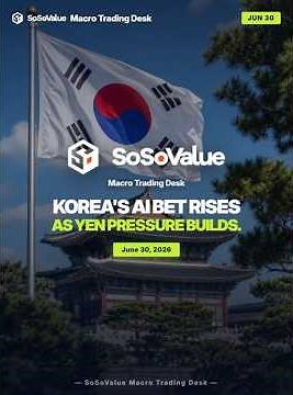Korea's AI Bet Fuels the Trade, Macro Awaits Warsh | MACRO TRADING DESK