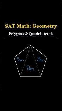 SAT Geometry Review: Polygons & Quadrilaterals