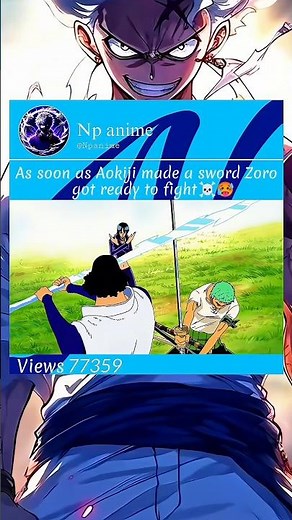 #zoro #onepiece #aokiji