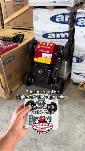 Trinxhe rrobotike në Agro Alaska – Fushë-Krujë