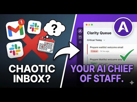 Alteris: Your Agentic Chief of Staff for Executive Productivity