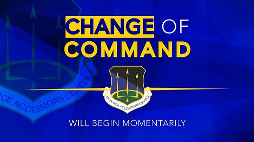 Air Force Accessions Center Change of Command Ceremony - July 18, 2025