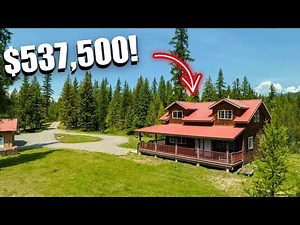 STUNNING Hilltop Montana Home with 6+ Acres of Land and BREATHTAKING Views