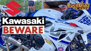 21K views · 503 reactions | The battle between Kawasaki and Suzuki has been a heated on for decades and the battle rages on with GSXR1000 vs. the ZX10R. Come with us to the Southeastern Drag Bike Racing Association as expert racers explain why the GSXR 1000 is the superior bike as we see the amazing top speed fly by, burnouts, wheelies, close drag races and hear the sensational sound of a Brock’s Performance Exhaust system. Share with a friend and leave us your take. | CycleDrag | Facebook